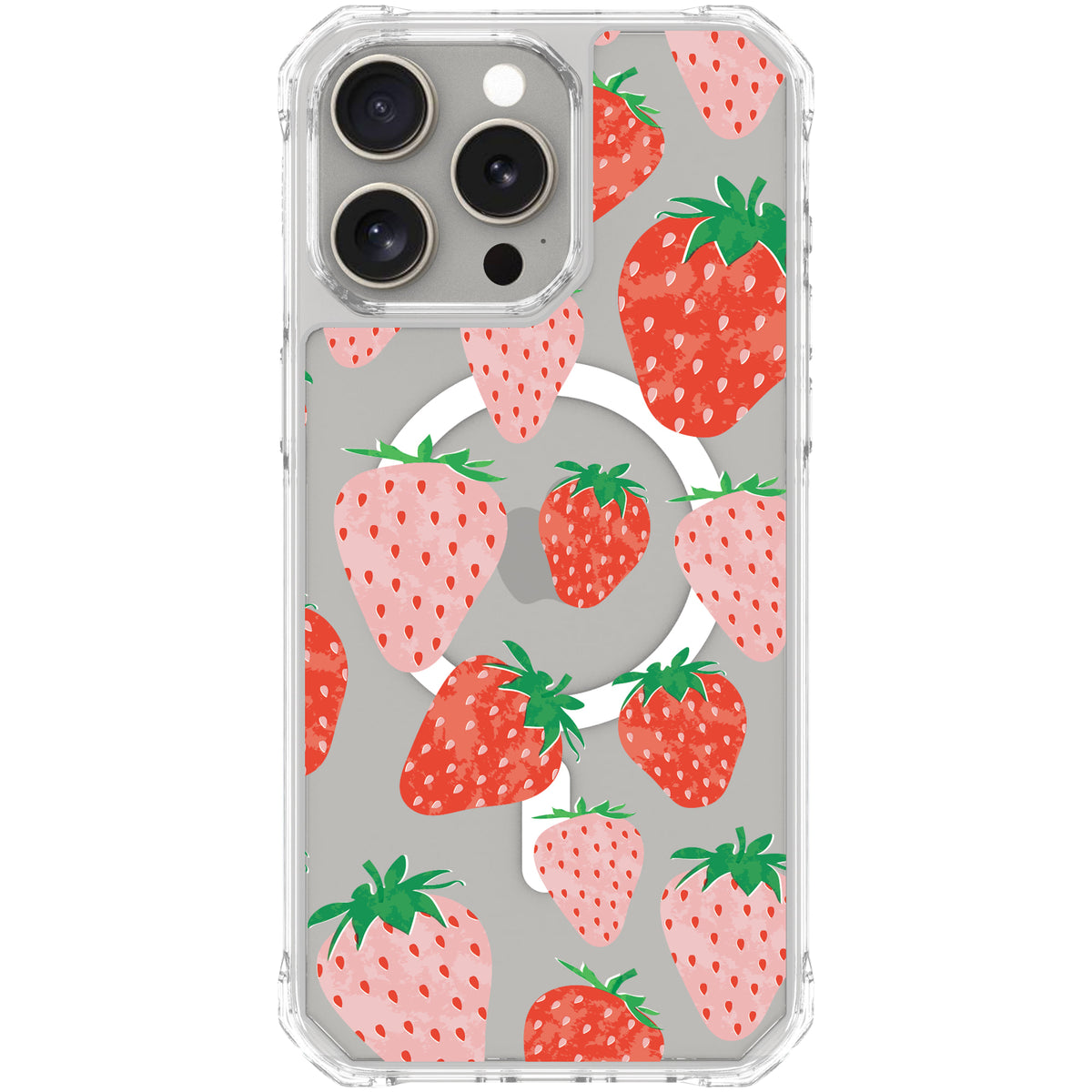 Scooch MagCase Strawberry Fields for iPhone 15 Pro Max case