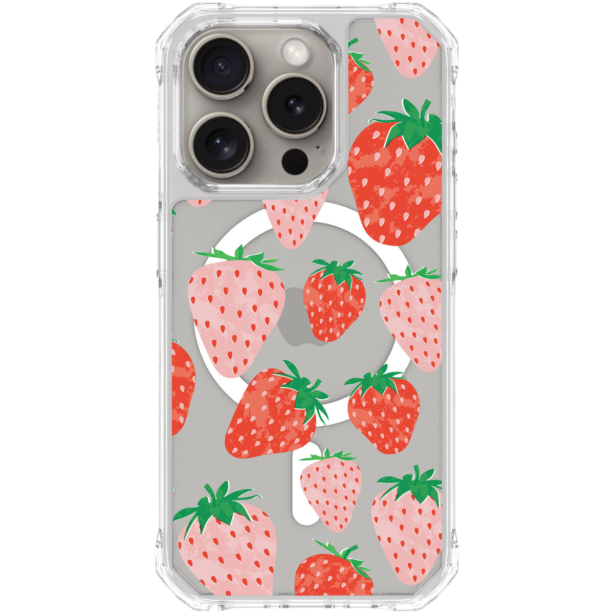 Scooch MagCase Strawberry Fields for iPhone 15 Pro case