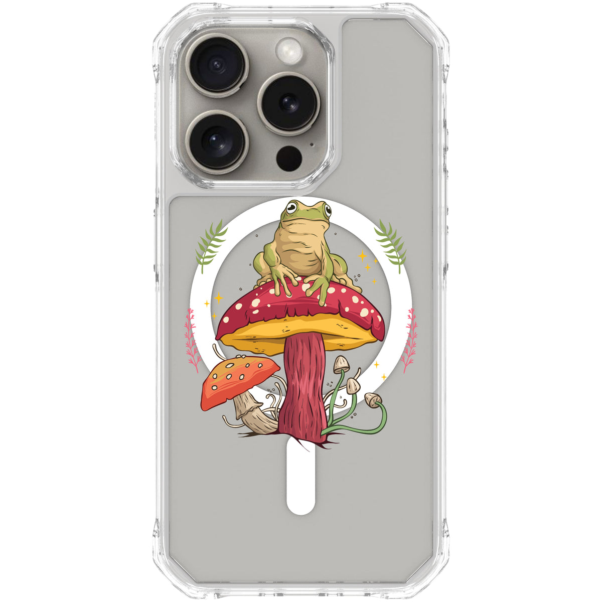 Scooch MagCase Toadstool Frog for iPhone 15 Pro case
