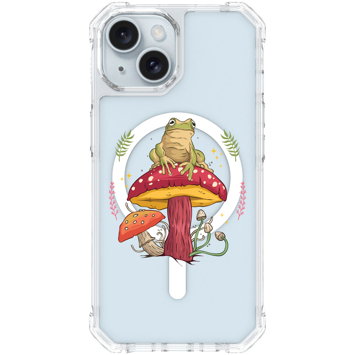 Scooch MagCase Toadstool Frog for iPhone 15 case