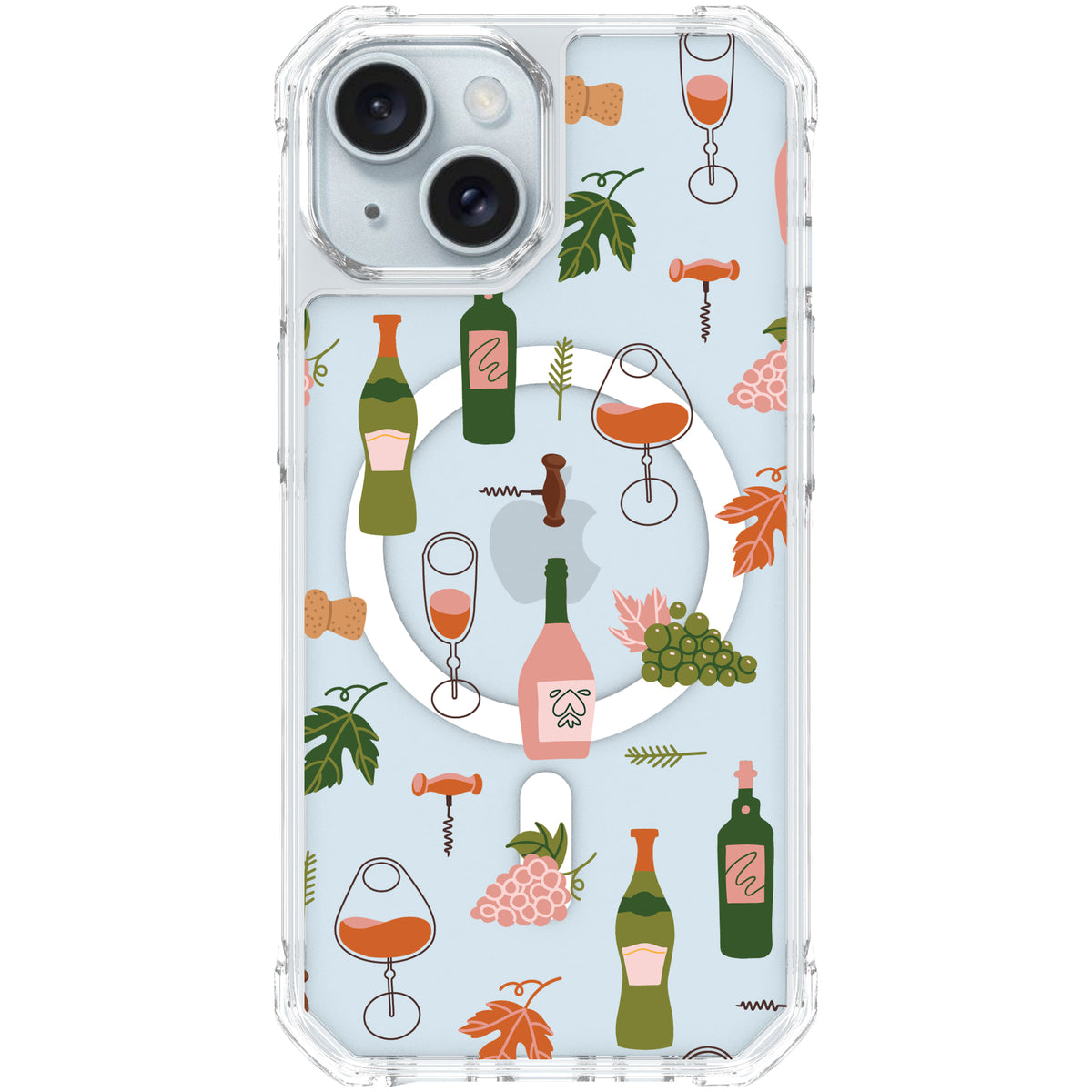 Scooch MagCase Vino Vibes for iPhone 15 case