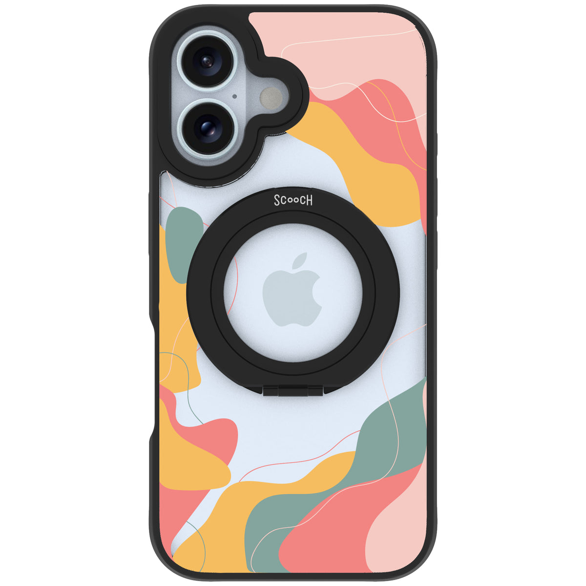 Scooch HaloCase Abstract Pastel for iPhone 16 case