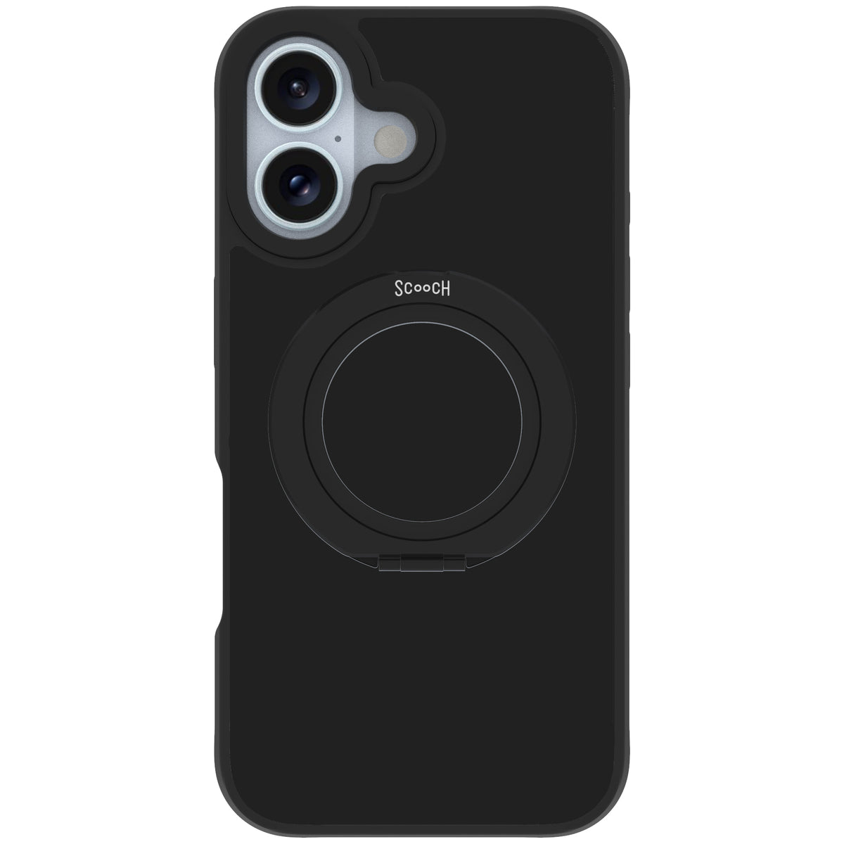 Scooch HaloCase Black for iPhone 16 case