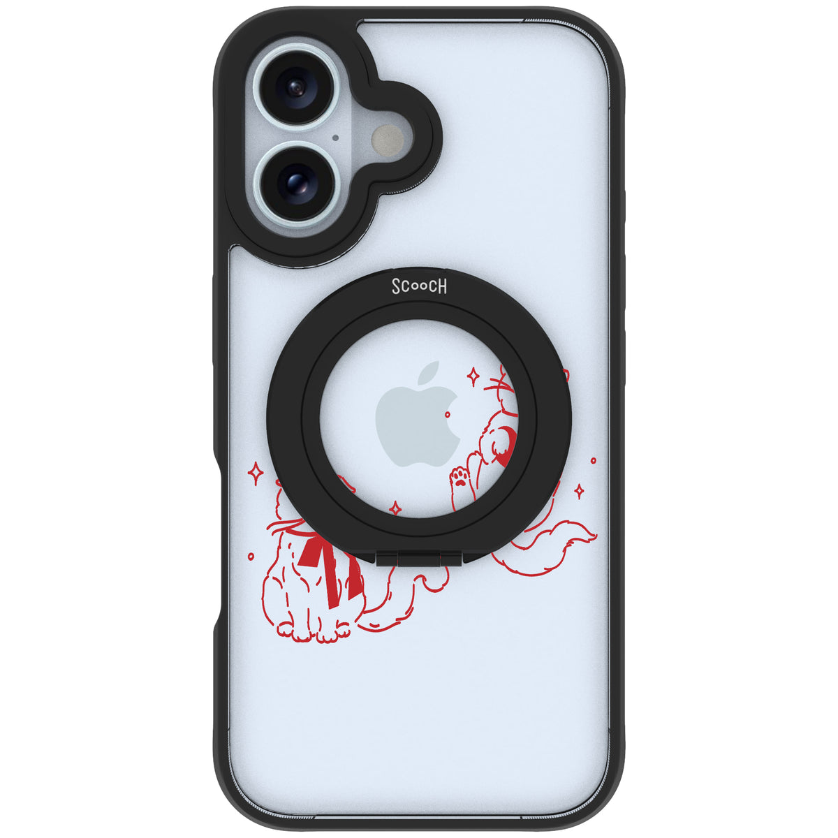 Scooch HaloCase Cupid's Cats for iPhone 16 case