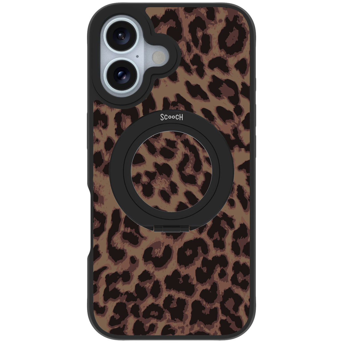 Scooch HaloCase Luxe Leopard for iPhone 16 case