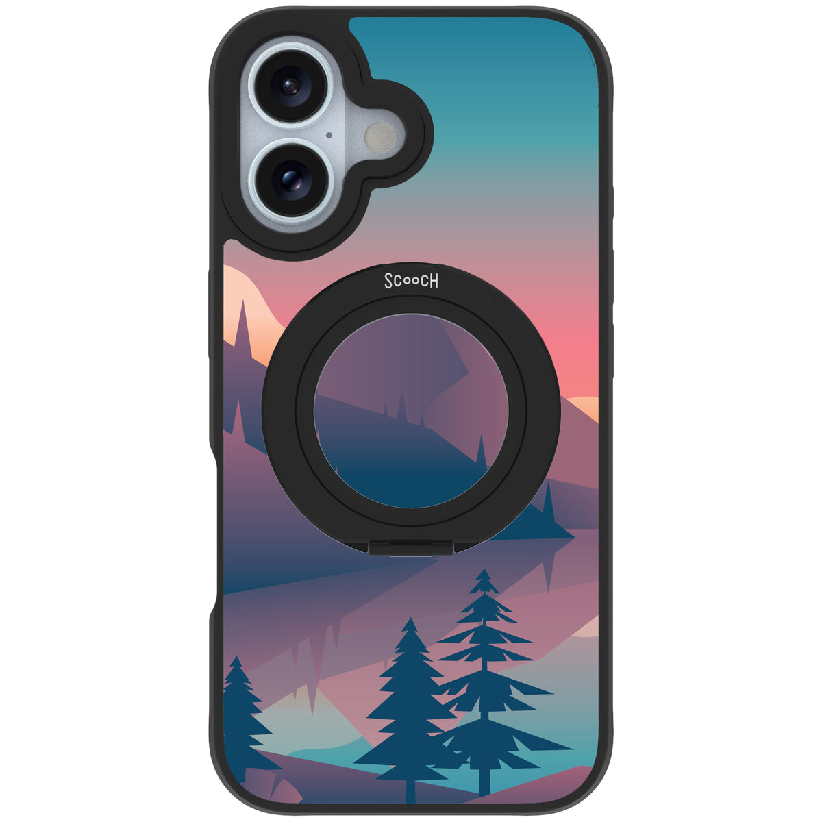 Scooch HaloCase Mountain Range for iPhone 16 case