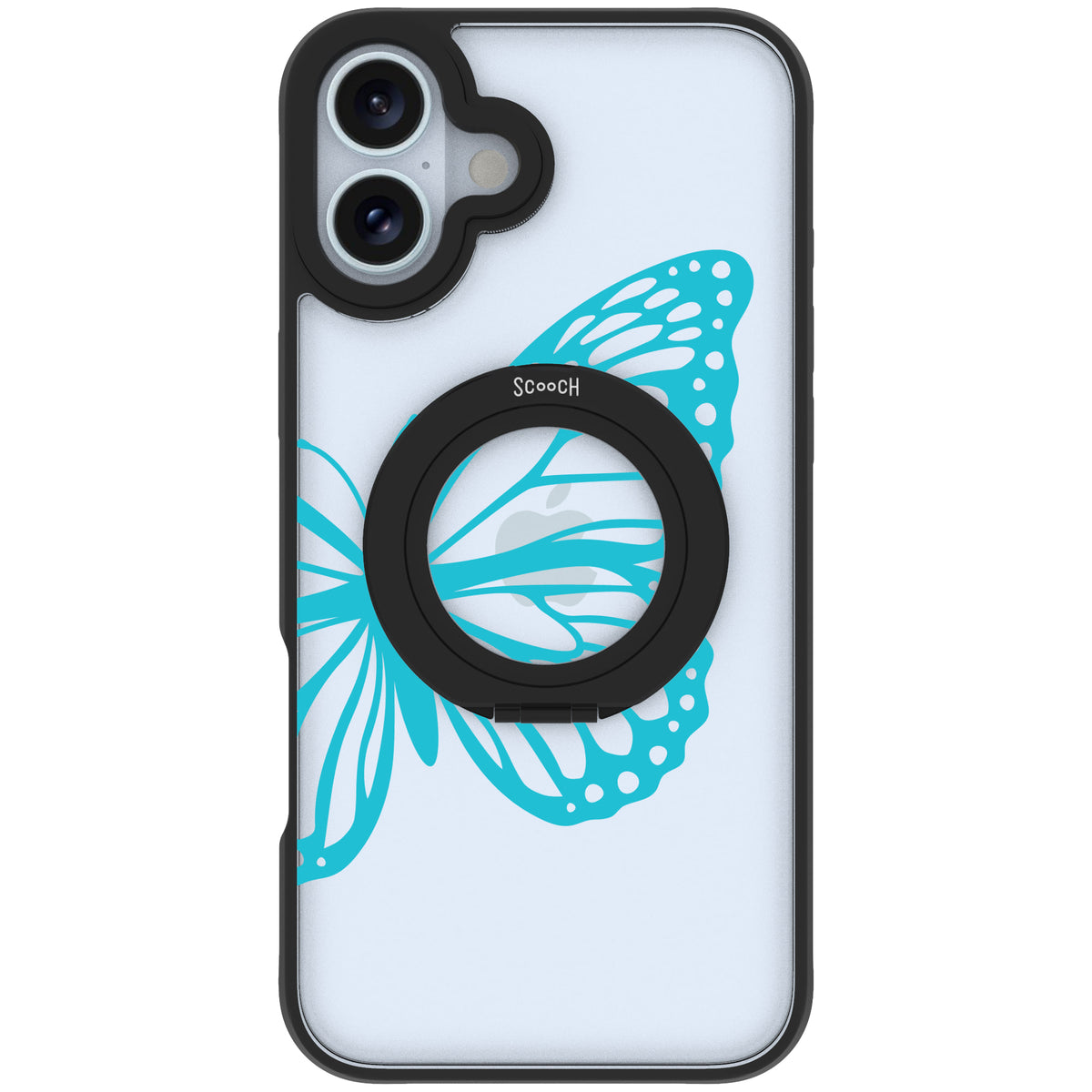 Scooch HaloCase Azure Butterfly for iPhone 16 Plus case