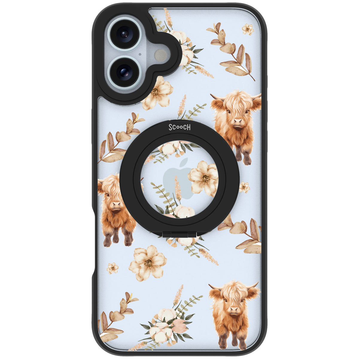 Scooch HaloCase Baby Cow for iPhone 16 Plus case
