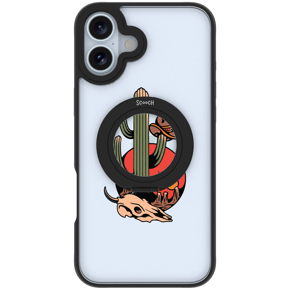 Scooch HaloCase Cactus Flash for iPhone 16 Plus case