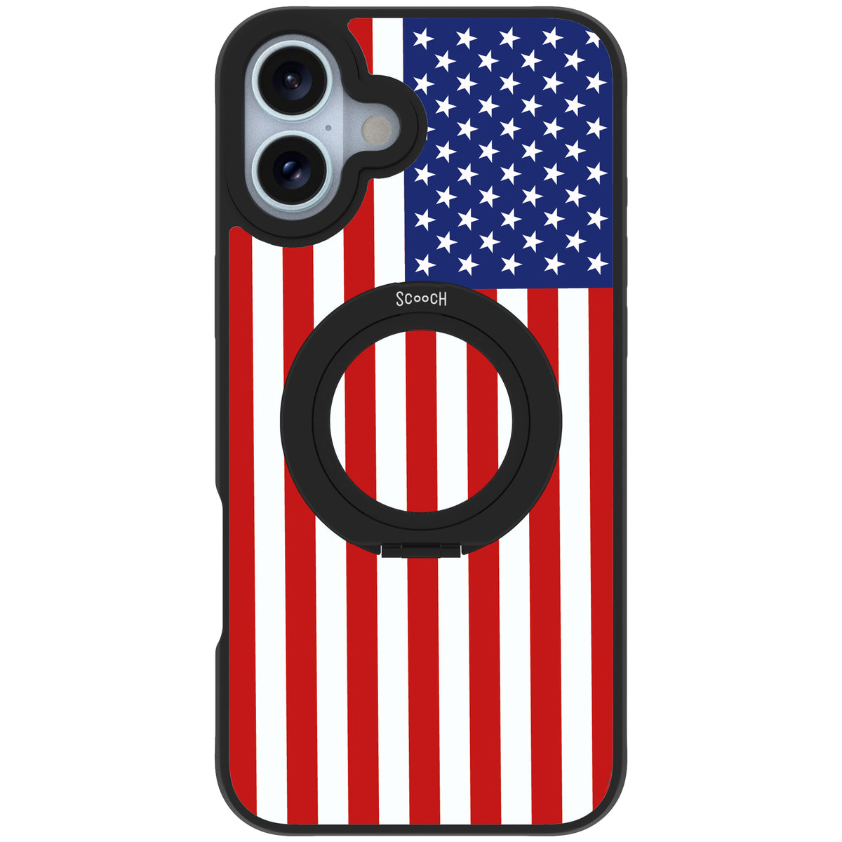 Scooch HaloCase Stars And Stripes for iPhone 16 Plus case