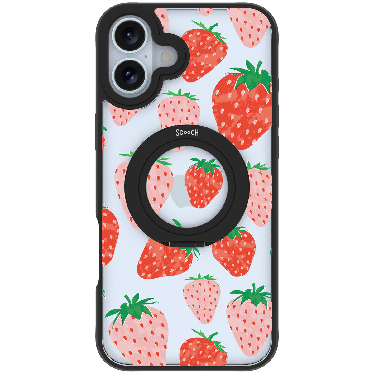 Scooch HaloCase Strawberry Fields for iPhone 16 Plus case