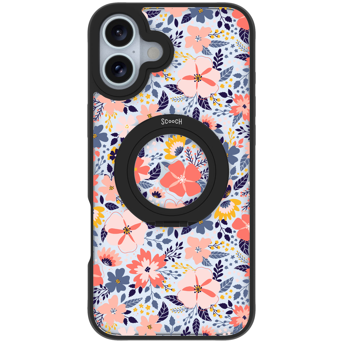 Scooch HaloCase Wildflowers for iPhone 16 Plus case