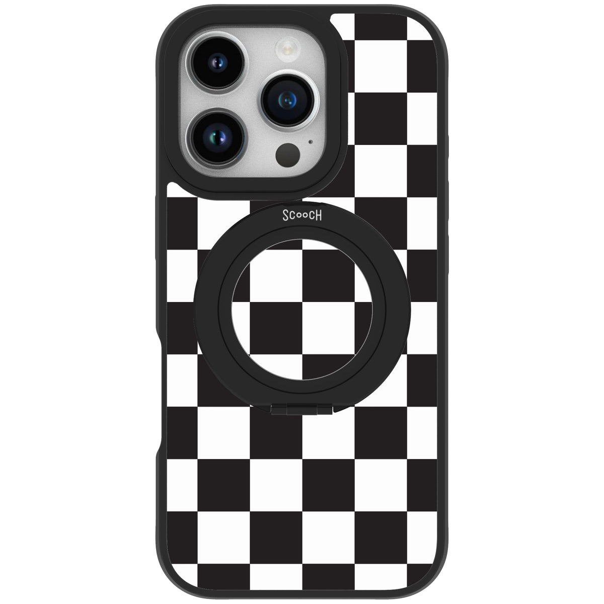 Scooch HaloCase Checkered for iPhone 16 Pro case
