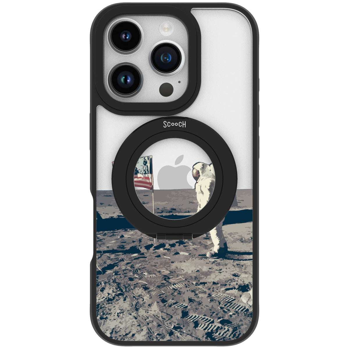 Scooch HaloCase Lunar Landing for iPhone 16 Pro case