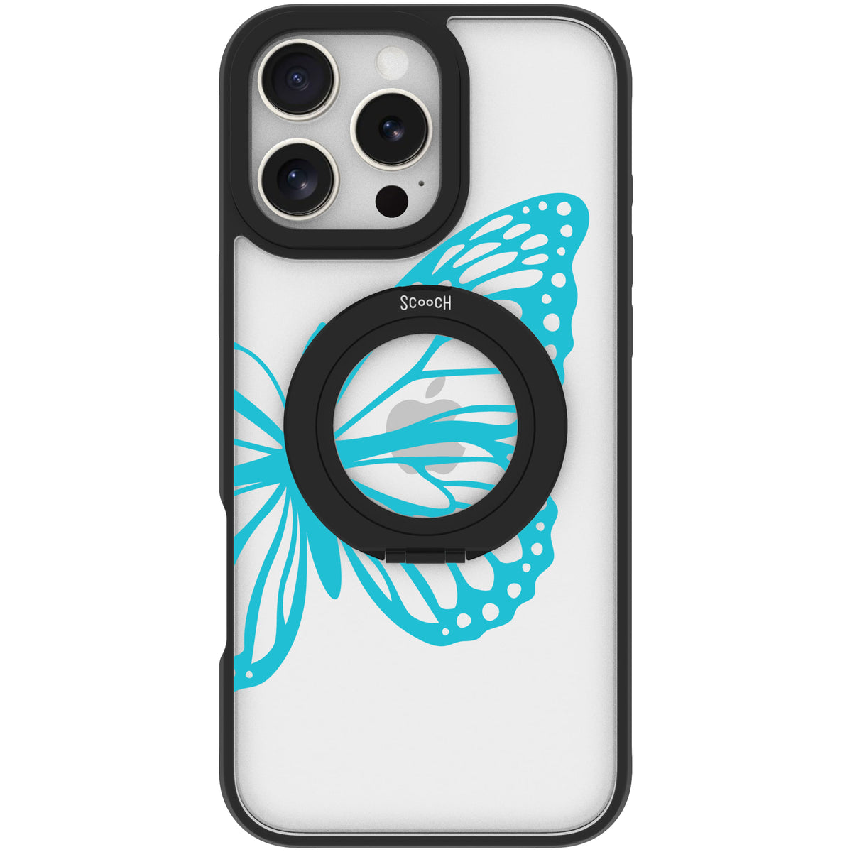 Scooch HaloCase Azure Butterfly for iPhone 16 Pro Max case