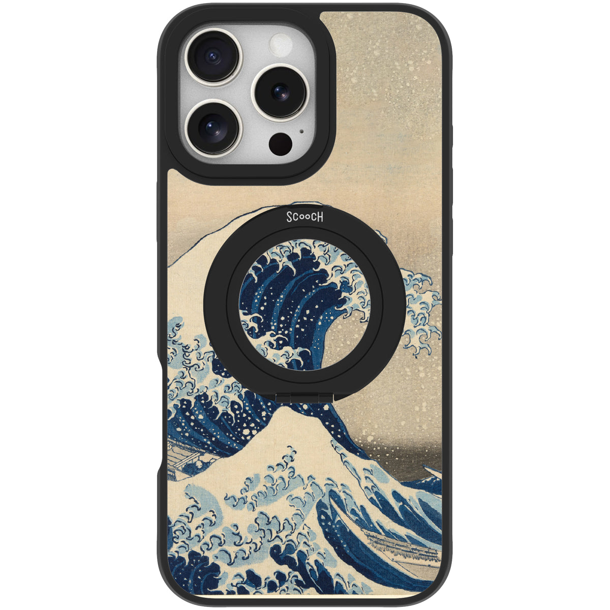 Scooch HaloCase Great Wave for iPhone 16 Pro Max case