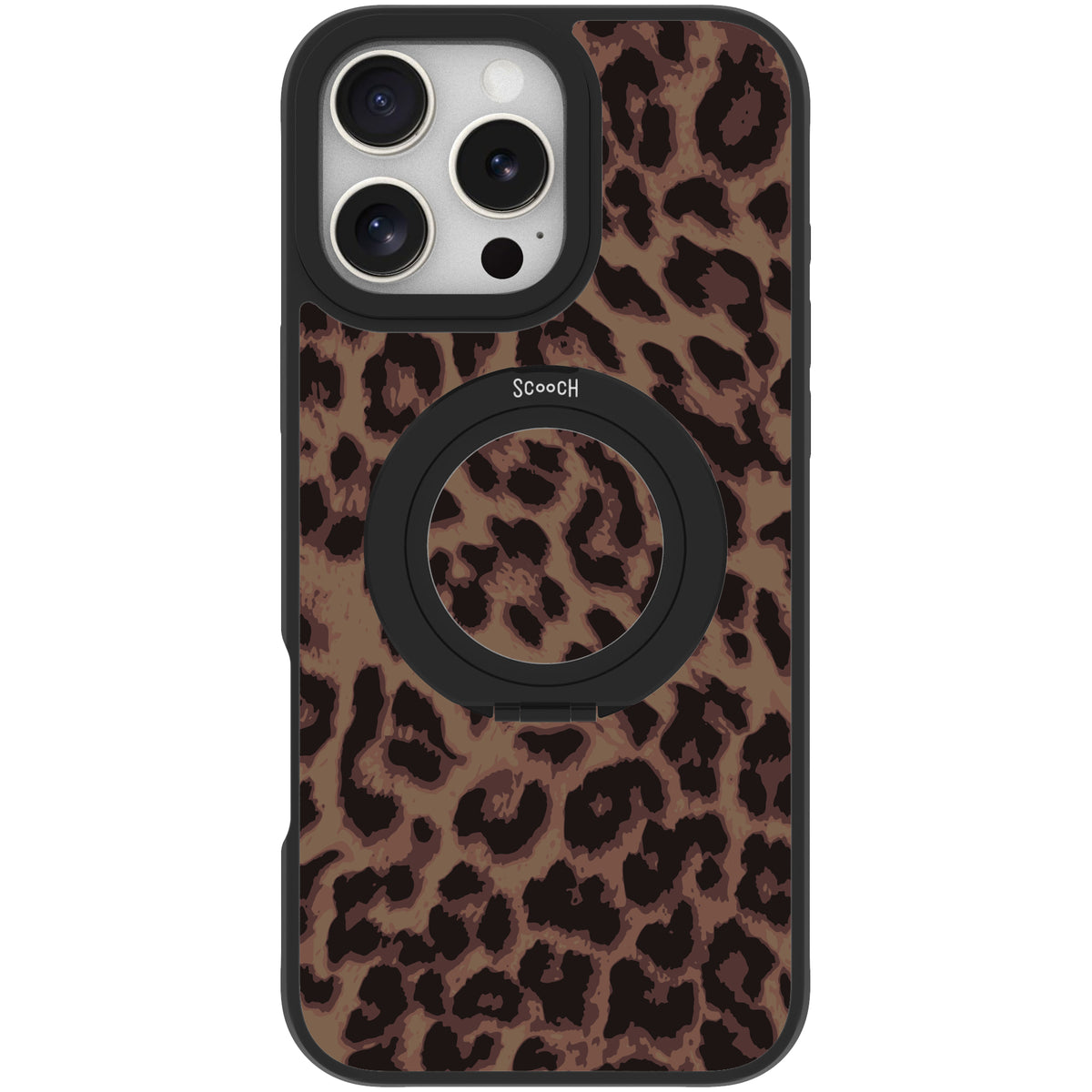 Scooch HaloCase Luxe Leopard for iPhone 16 Pro Max case