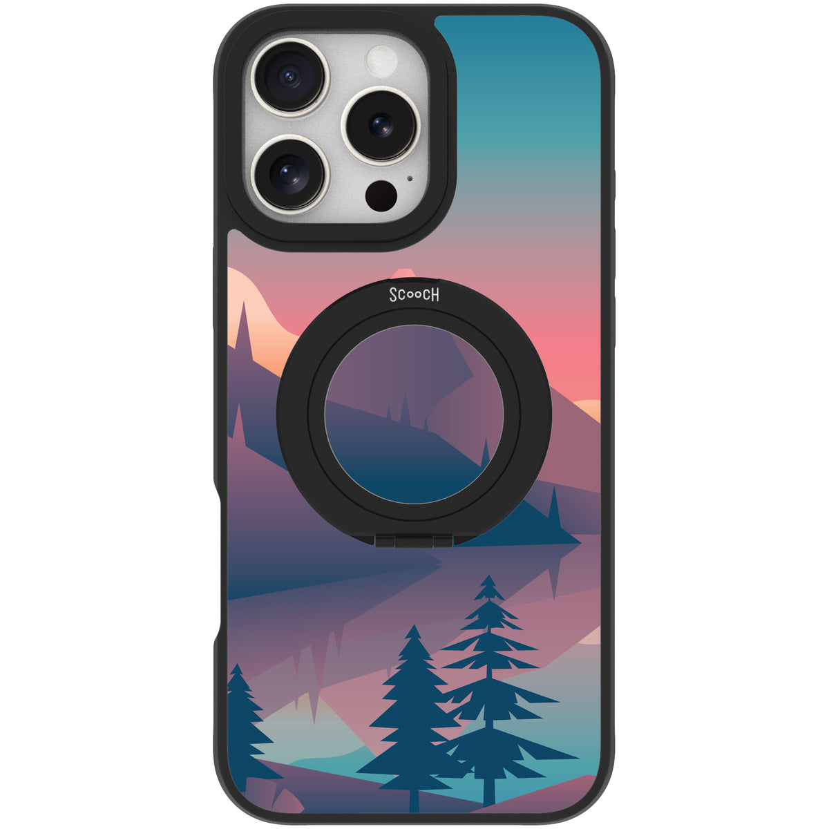 Scooch HaloCase Mountain Range for iPhone 16 Pro Max case