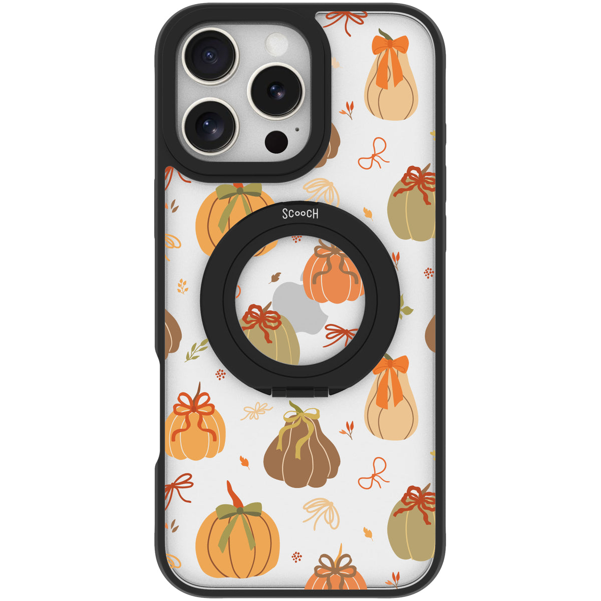 Scooch HaloCase Pretty Pumpkins for iPhone 16 Pro Max case