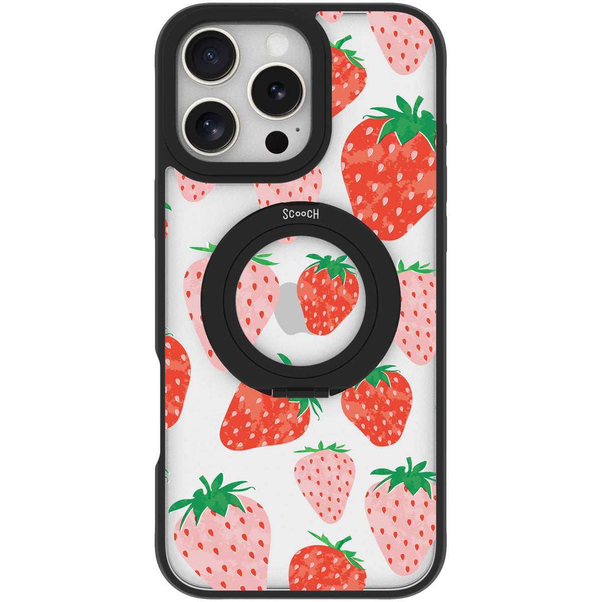 Scooch HaloCase Strawberry Fields for iPhone 16 Pro Max case