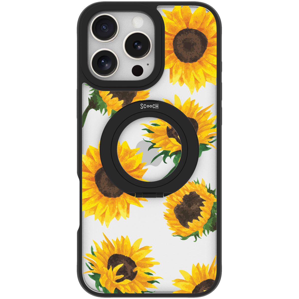 Scooch HaloCase Sunflower Frenzy for iPhone 16 Pro Max case