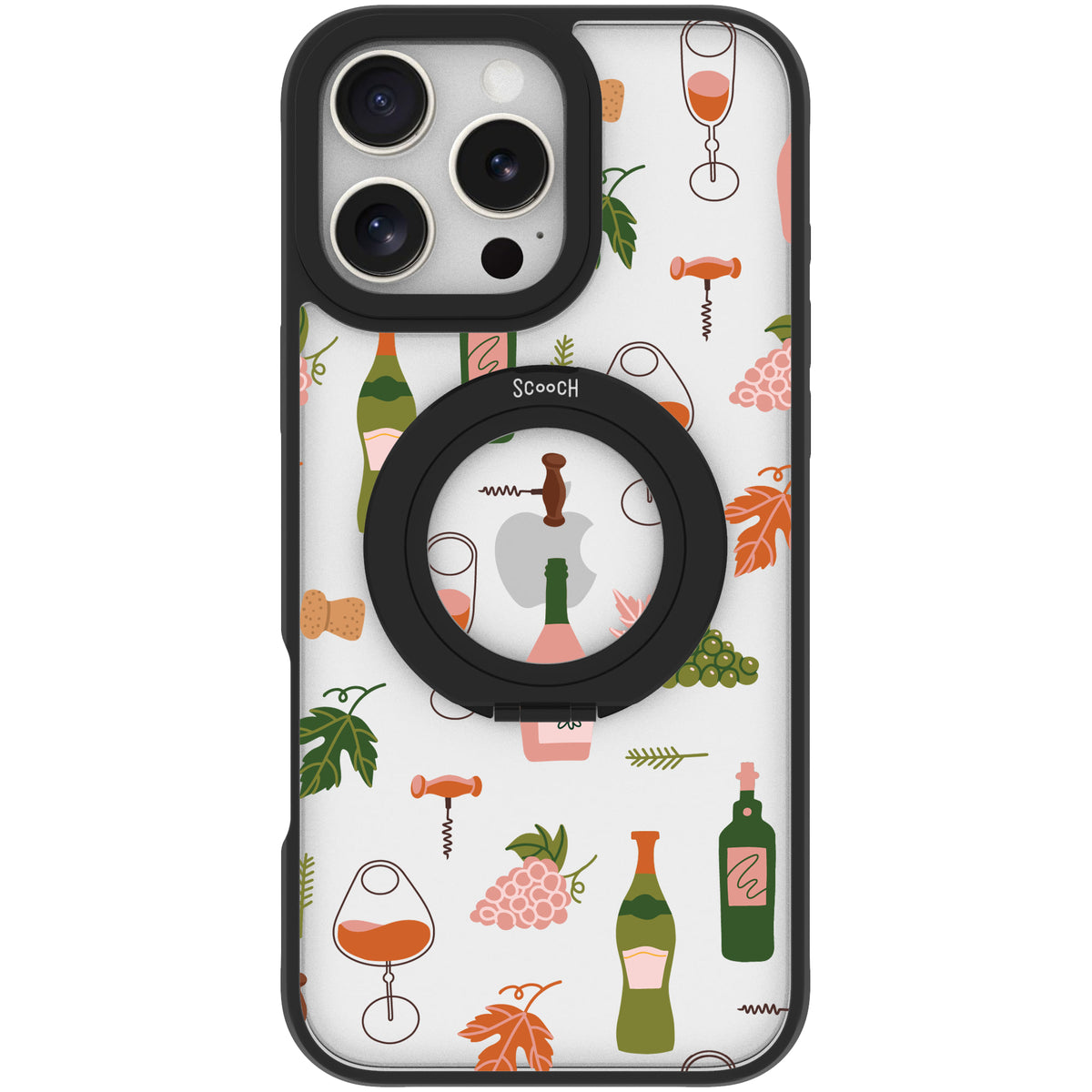 Scooch HaloCase Vino Vibes for iPhone 16 Pro Max case