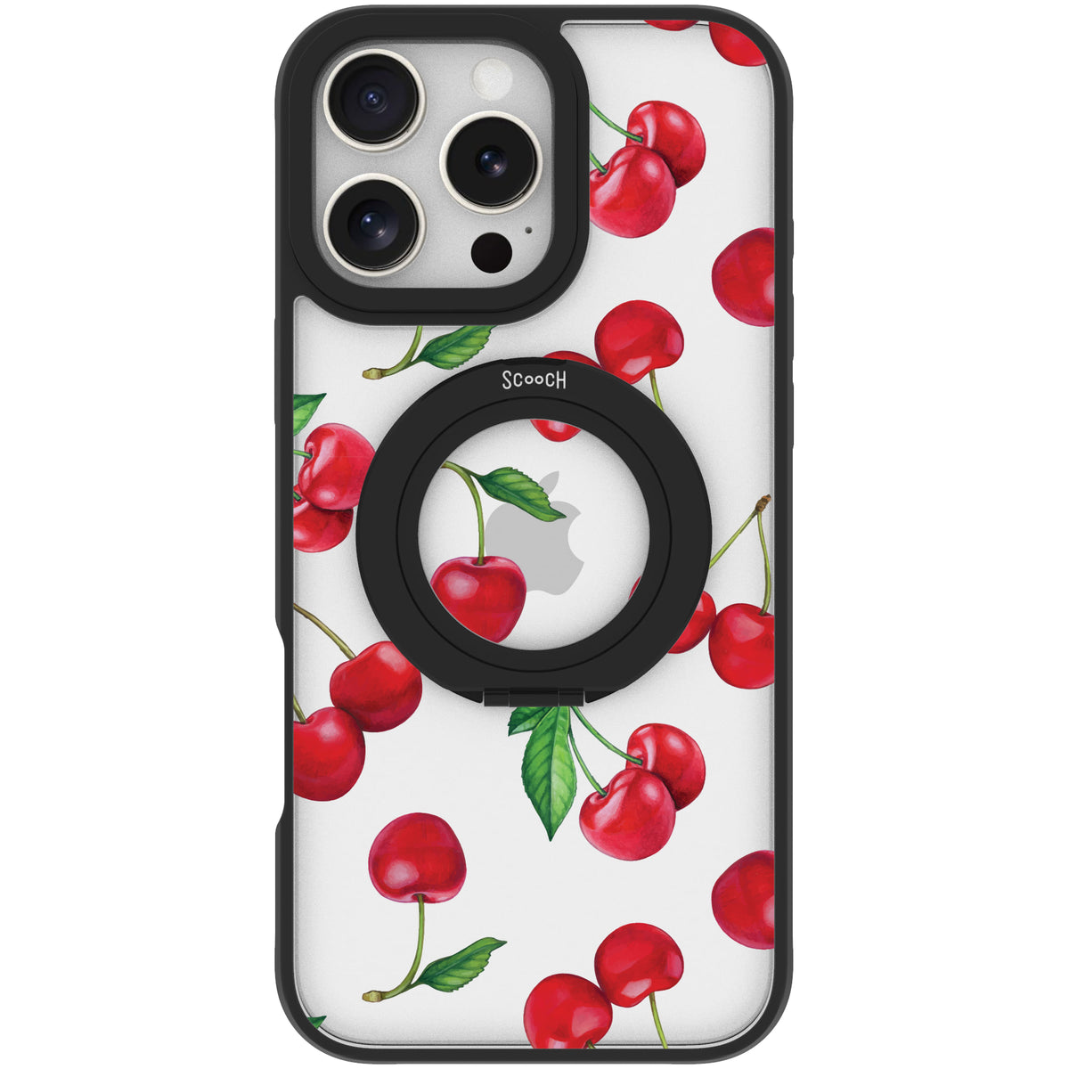 Scooch HaloCase Very Cherry for iPhone 16 Pro Max case