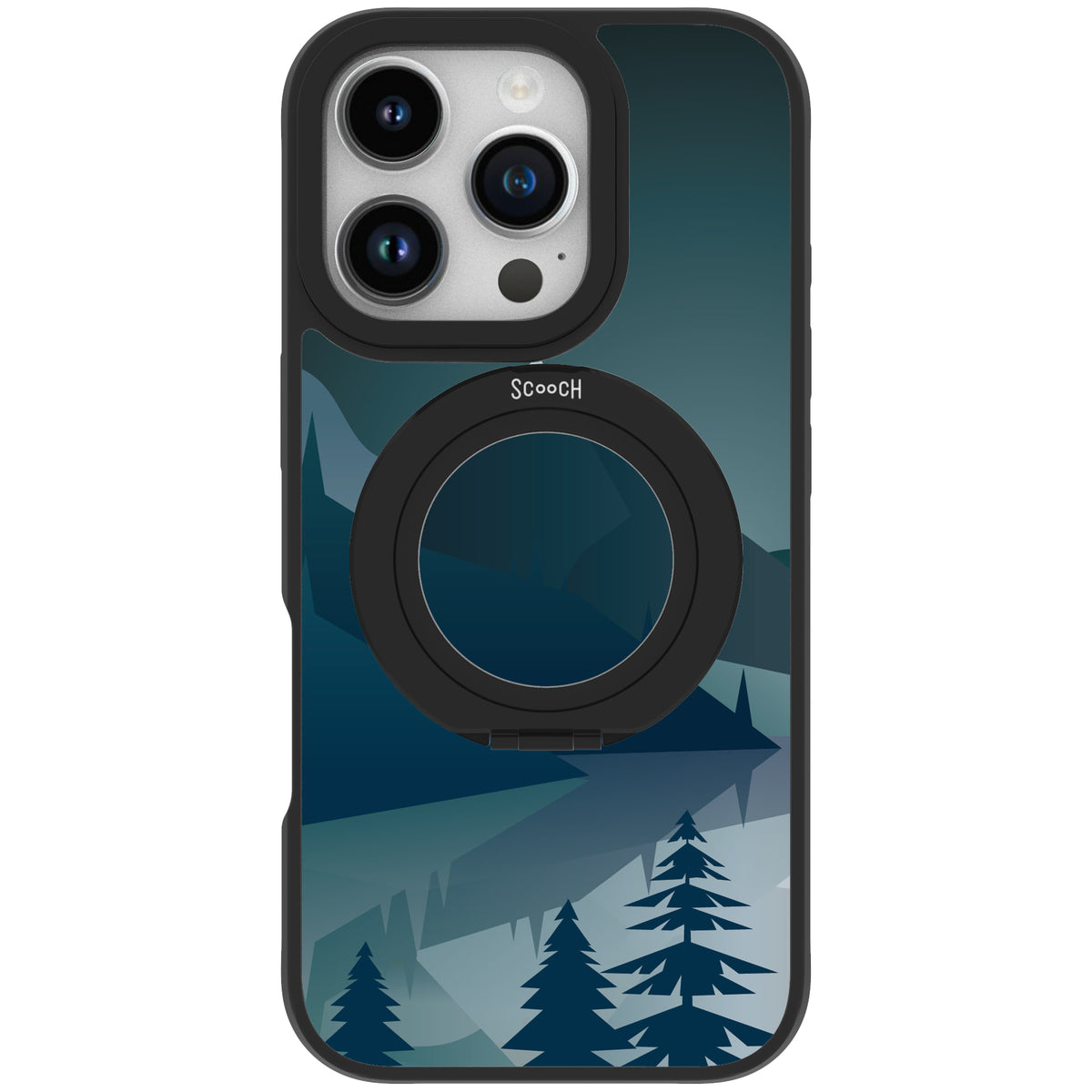 Scooch HaloCase Midnight Ridge for iPhone 16 Pro case