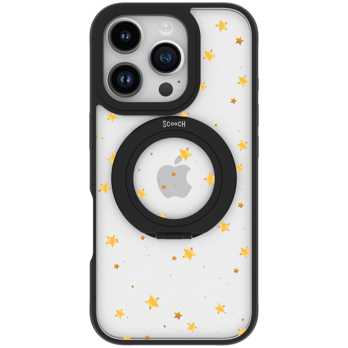 Scooch HaloCase Gold Stars for iPhone 16 Pro case