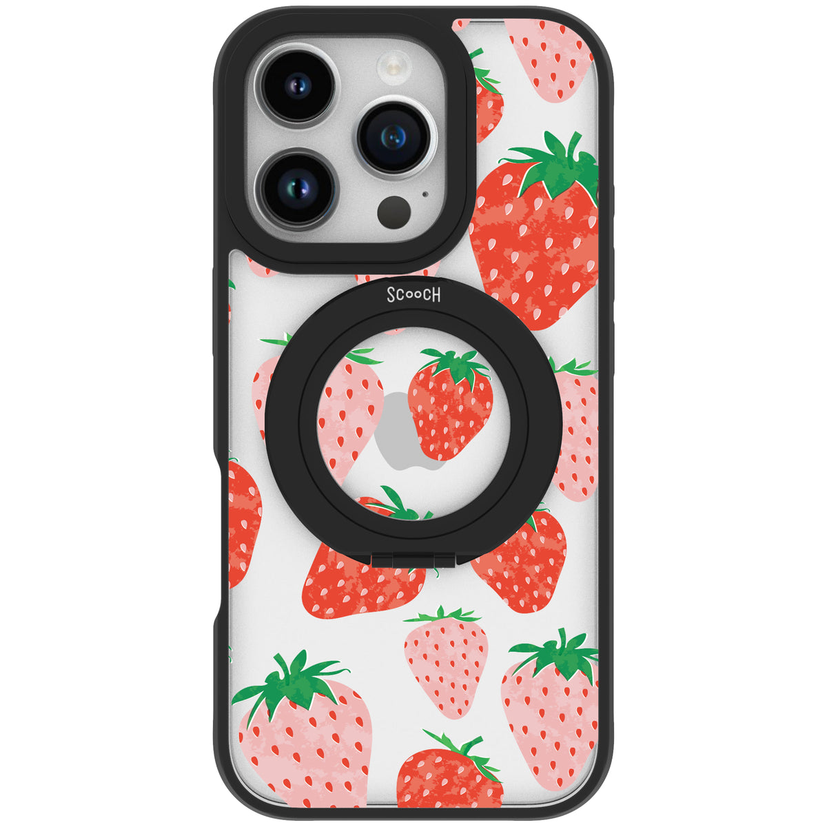Scooch HaloCase Strawberry Fields for iPhone 16 Pro case