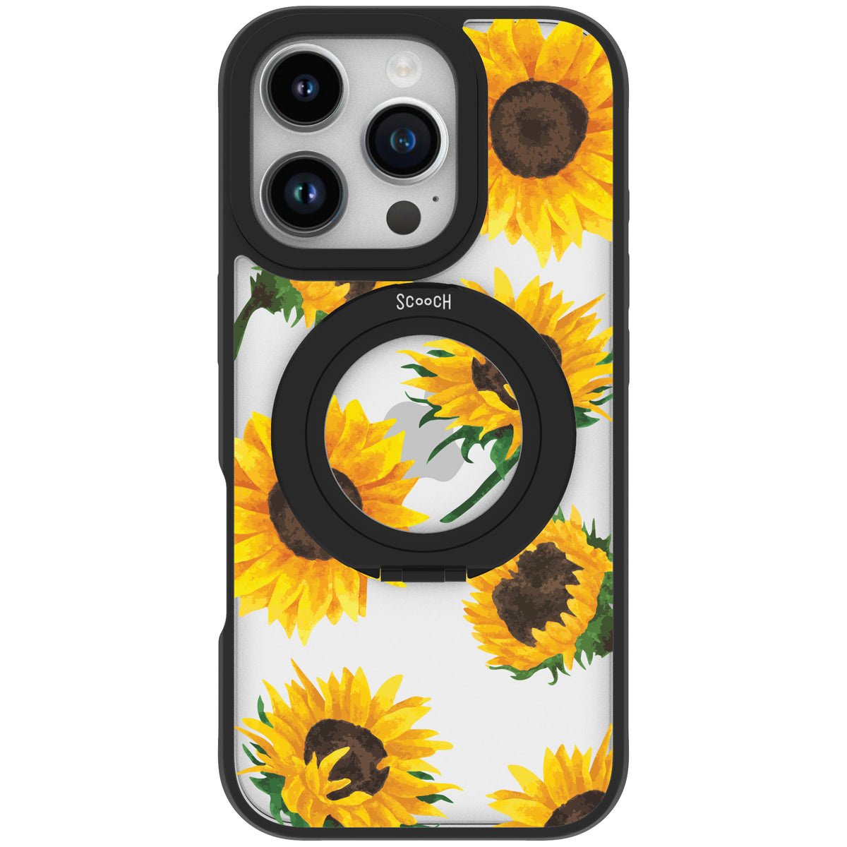 Scooch HaloCase Sunflower Frenzy for iPhone 16 Pro case