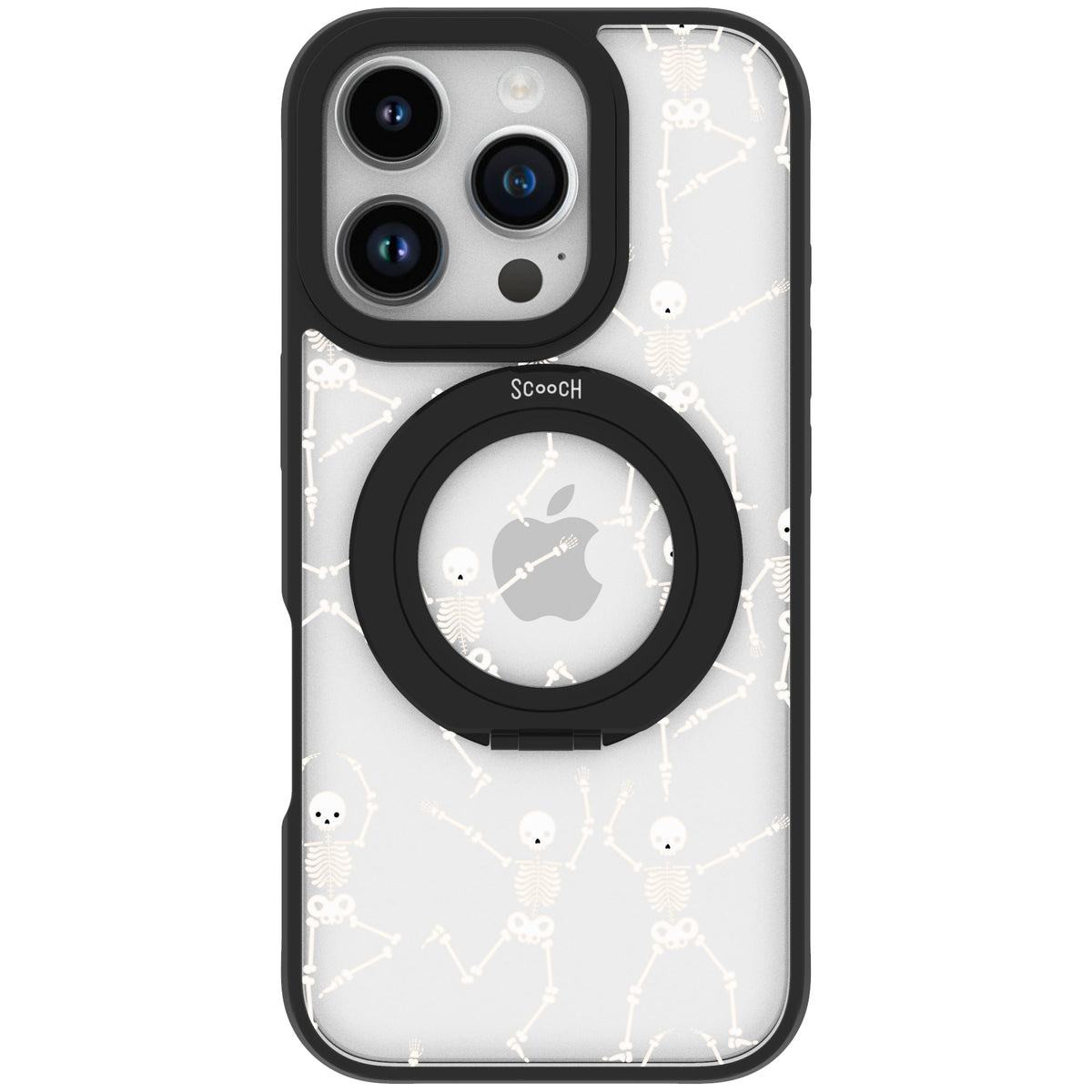 Scooch HaloCase Swinging Skeletons for iPhone 16 Pro case