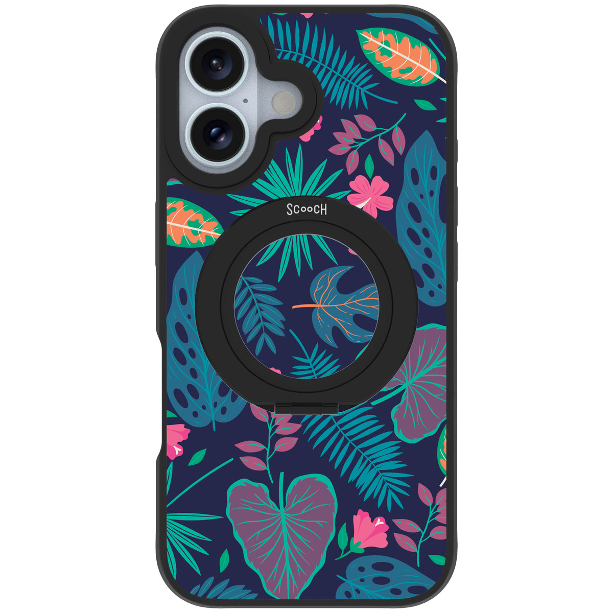 Scooch HaloCase Tropical Leaves for iPhone 16 case