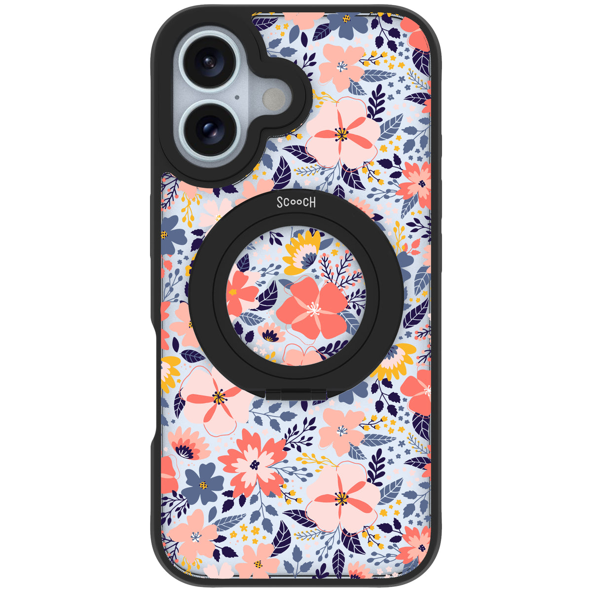 Scooch HaloCase Wildflowers for iPhone 16 case