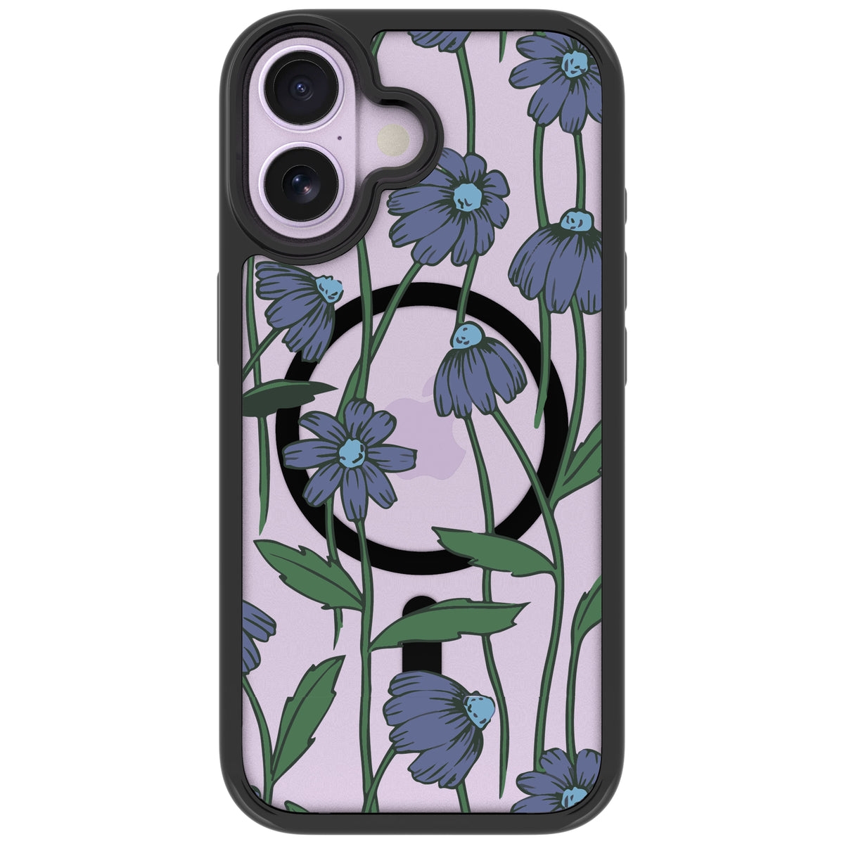 Scooch MagCase Violet Daisy for iPhone 17 case