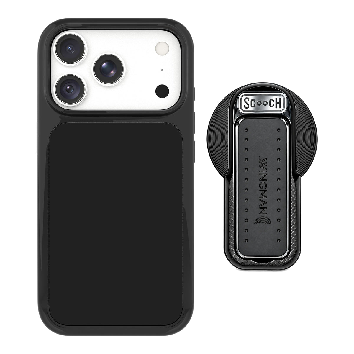 Scooch MagCase Black for iPhone 18 Pro with MagSafe Wingback - Black