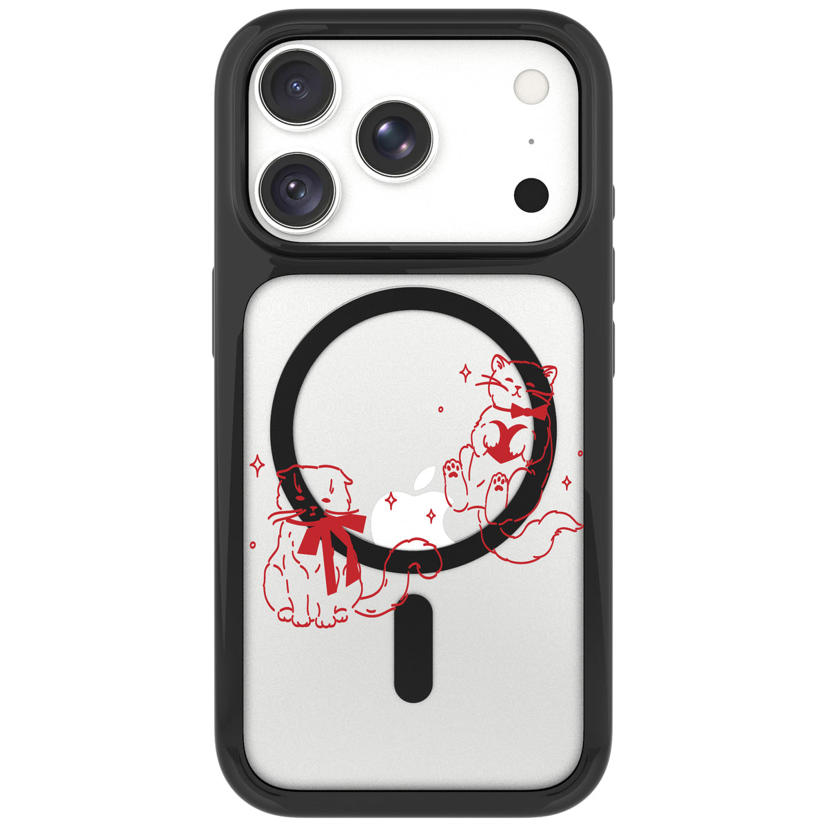 Scooch MagCase Cupid's Cats for iPhone 18 Pro case