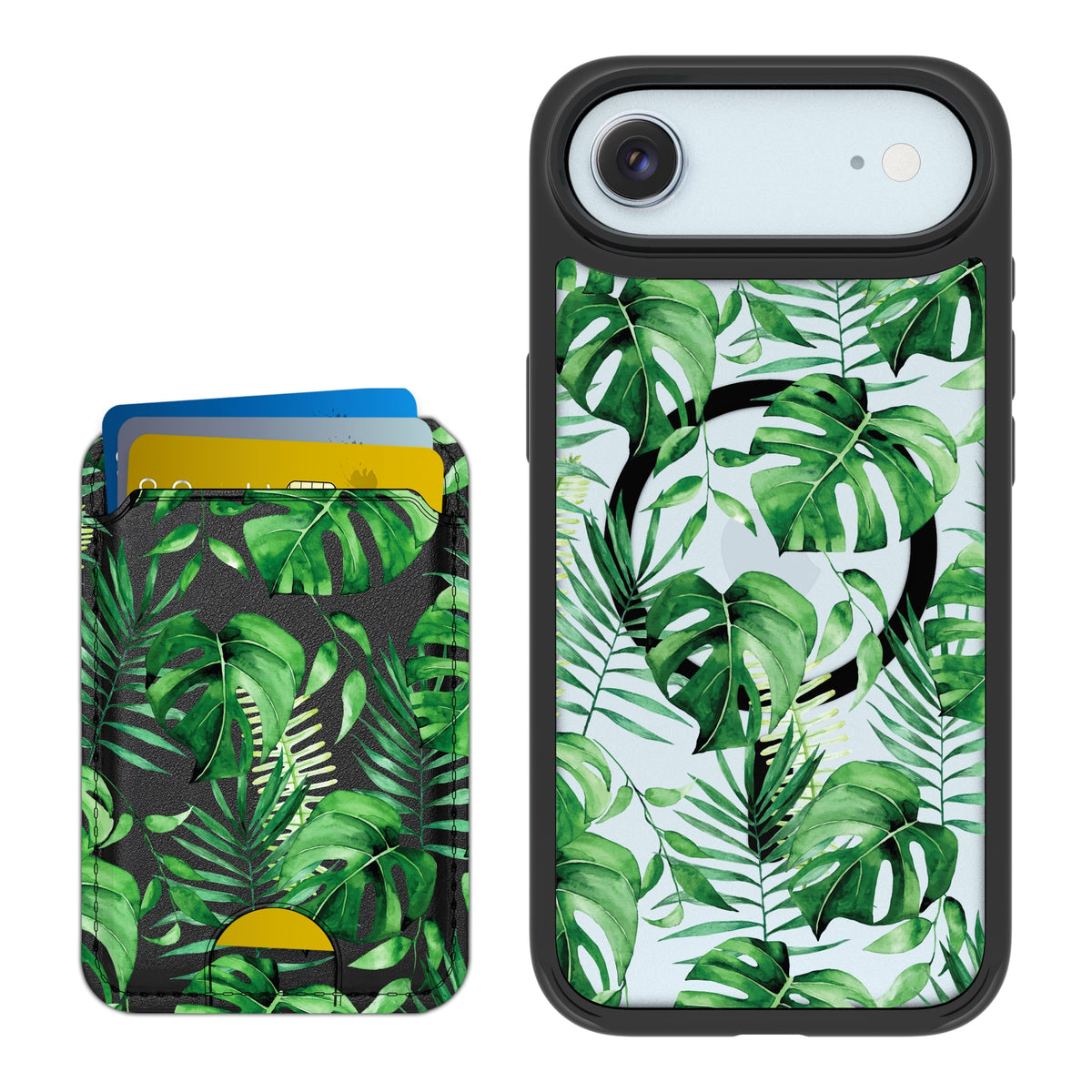 Scooch MagCase Monstera for iPhone Air with Matching MagWallet
