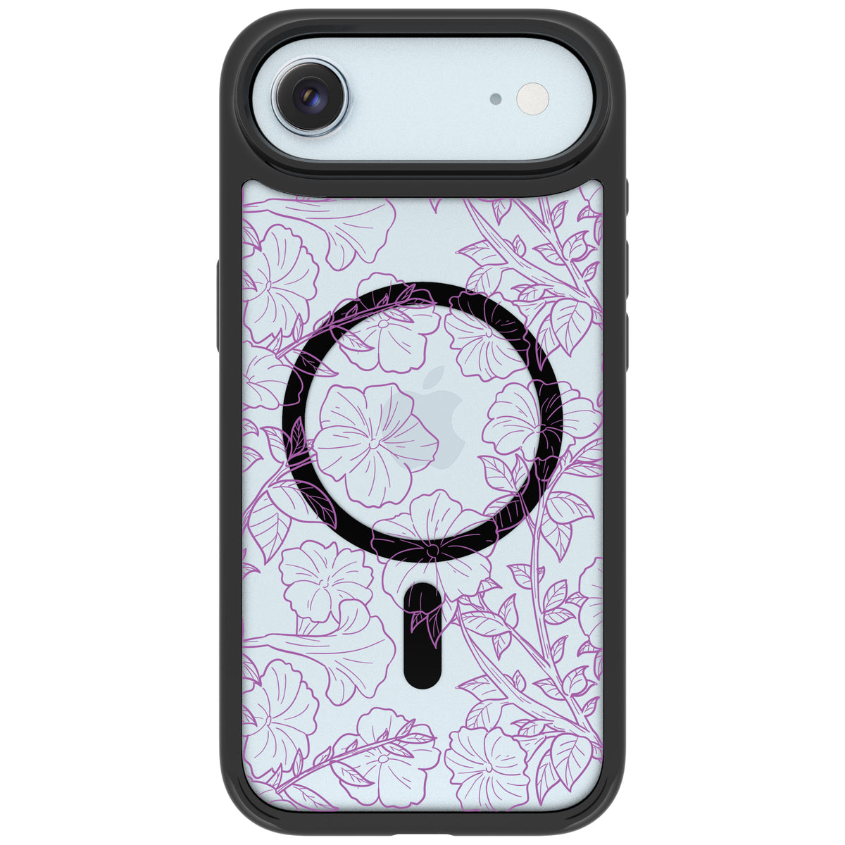 Scooch MagCase Purple Petunias for iPhone Air case