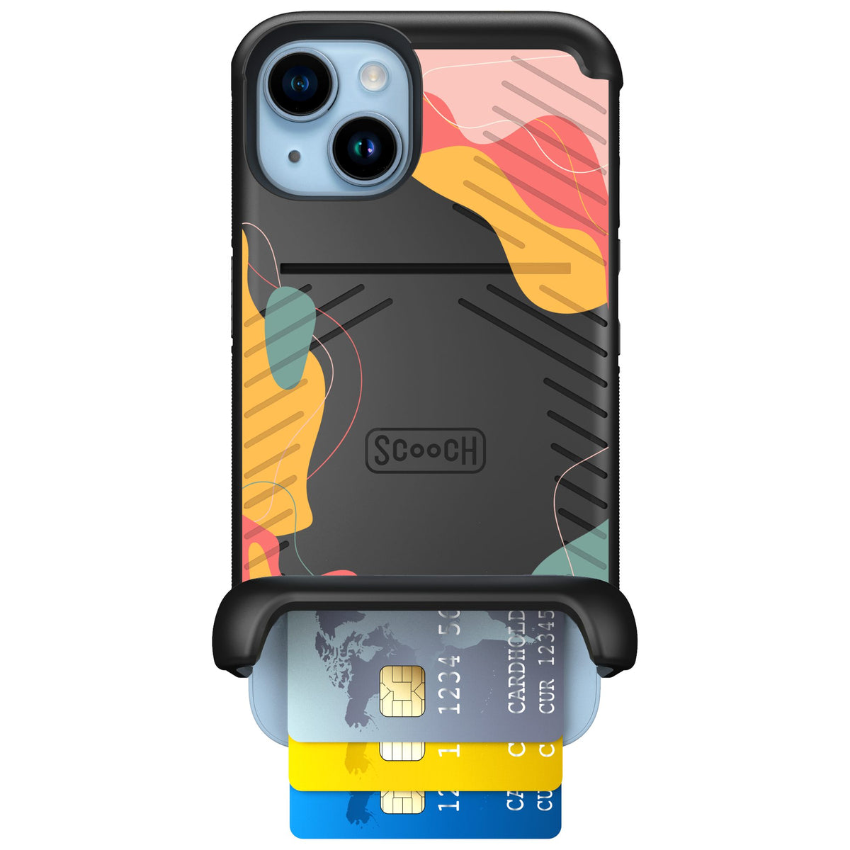 Scooch Wingmate Abstract Pastel for iPhone 14 — Case