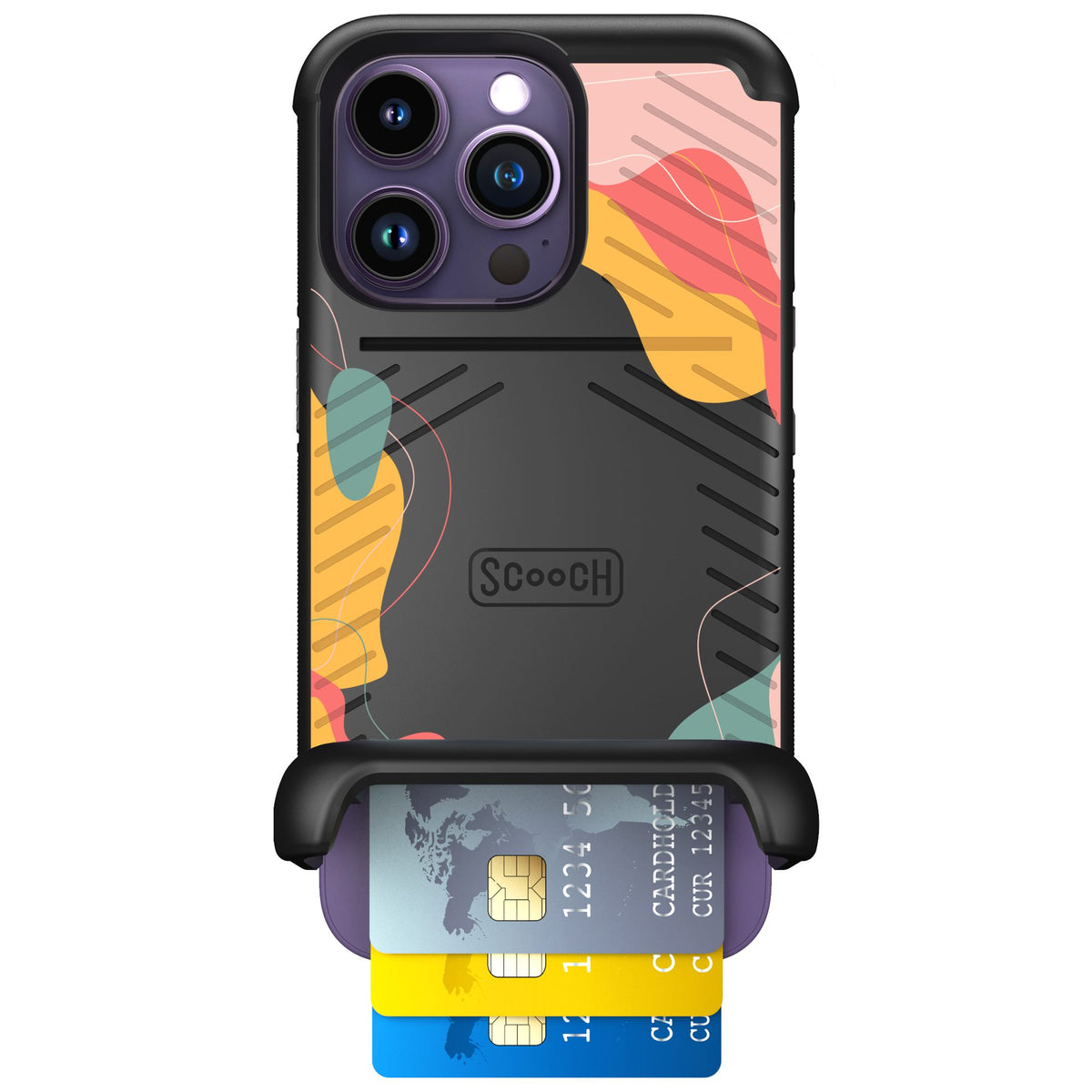 Scooch Wingmate Abstract Pastel for iPhone 14 Pro — Case