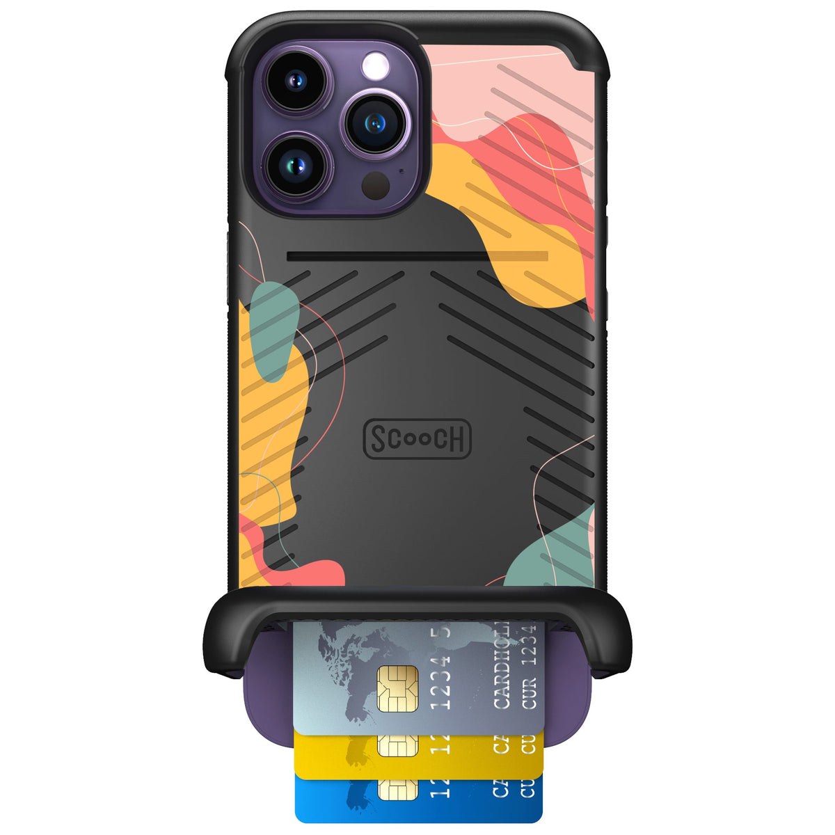 Scooch Wingmate Abstract Pastel for iPhone 14 Pro Max — Case