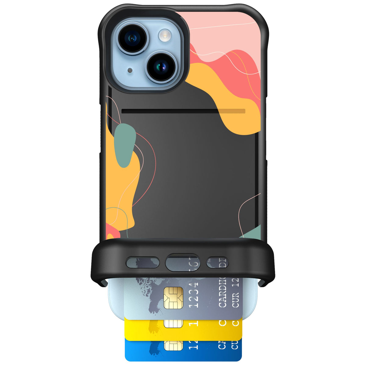 Scooch Wingmate Abstract Pastel for iPhone 15 — Case