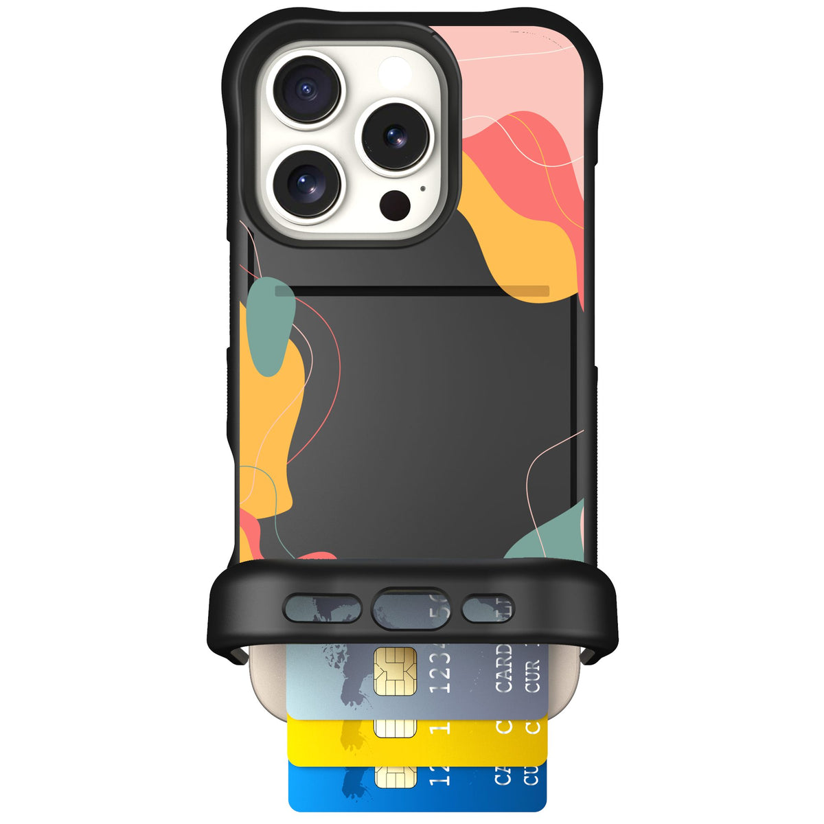Scooch Wingmate Abstract Pastel for iPhone 16 Pro — Case