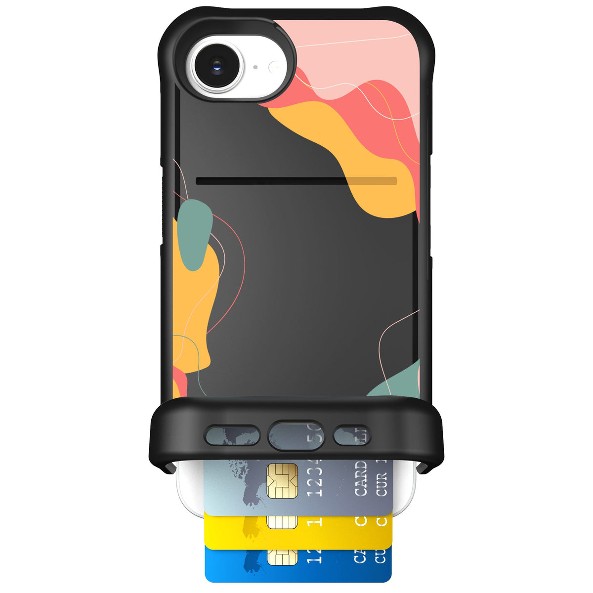 Scooch Wingmate Abstract Pastel for iPhone 16e — Case