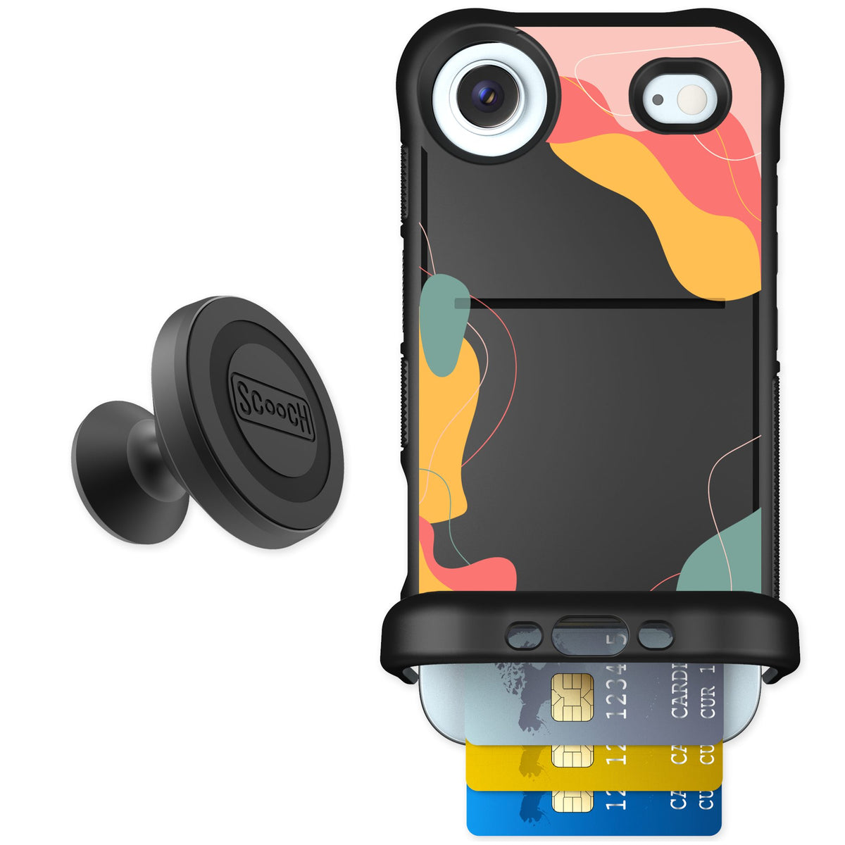 Scooch Wingmate Abstract Pastel for iPhone Air — Starter Bundle