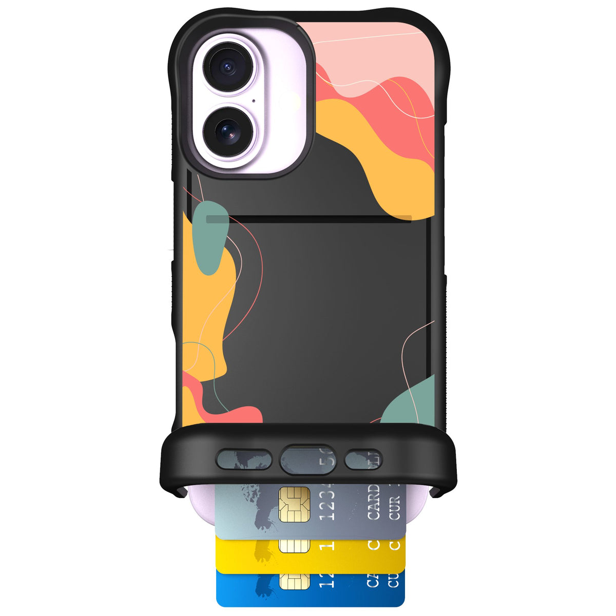 Scooch Wingmate Abstract Pastel for iPhone 17 — Case