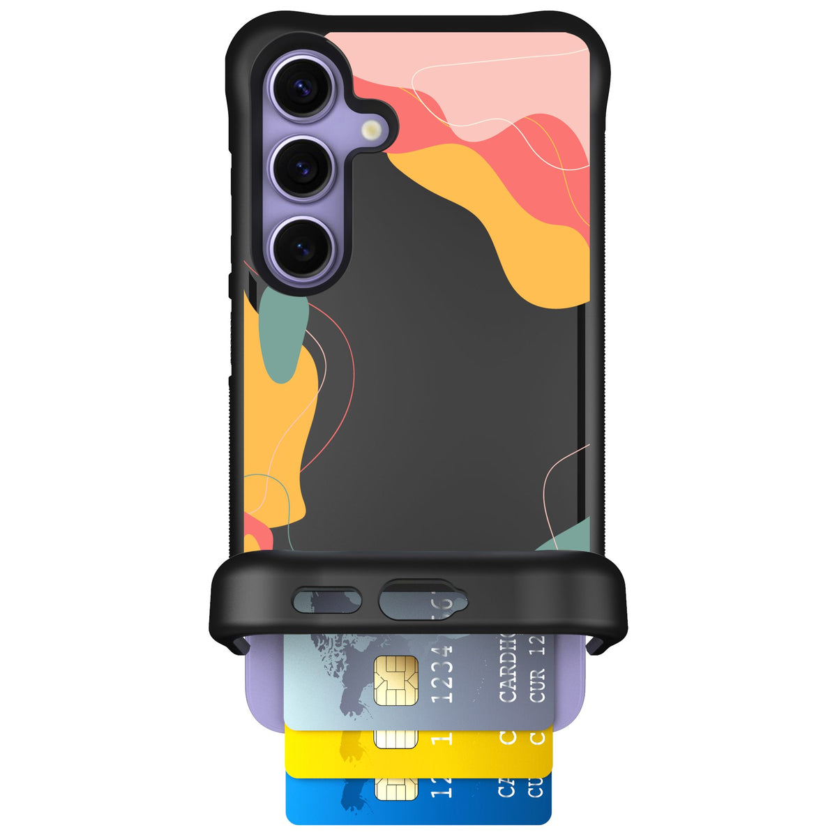 Scooch Wingmate Abstract Pastel for Galaxy S24 — Case