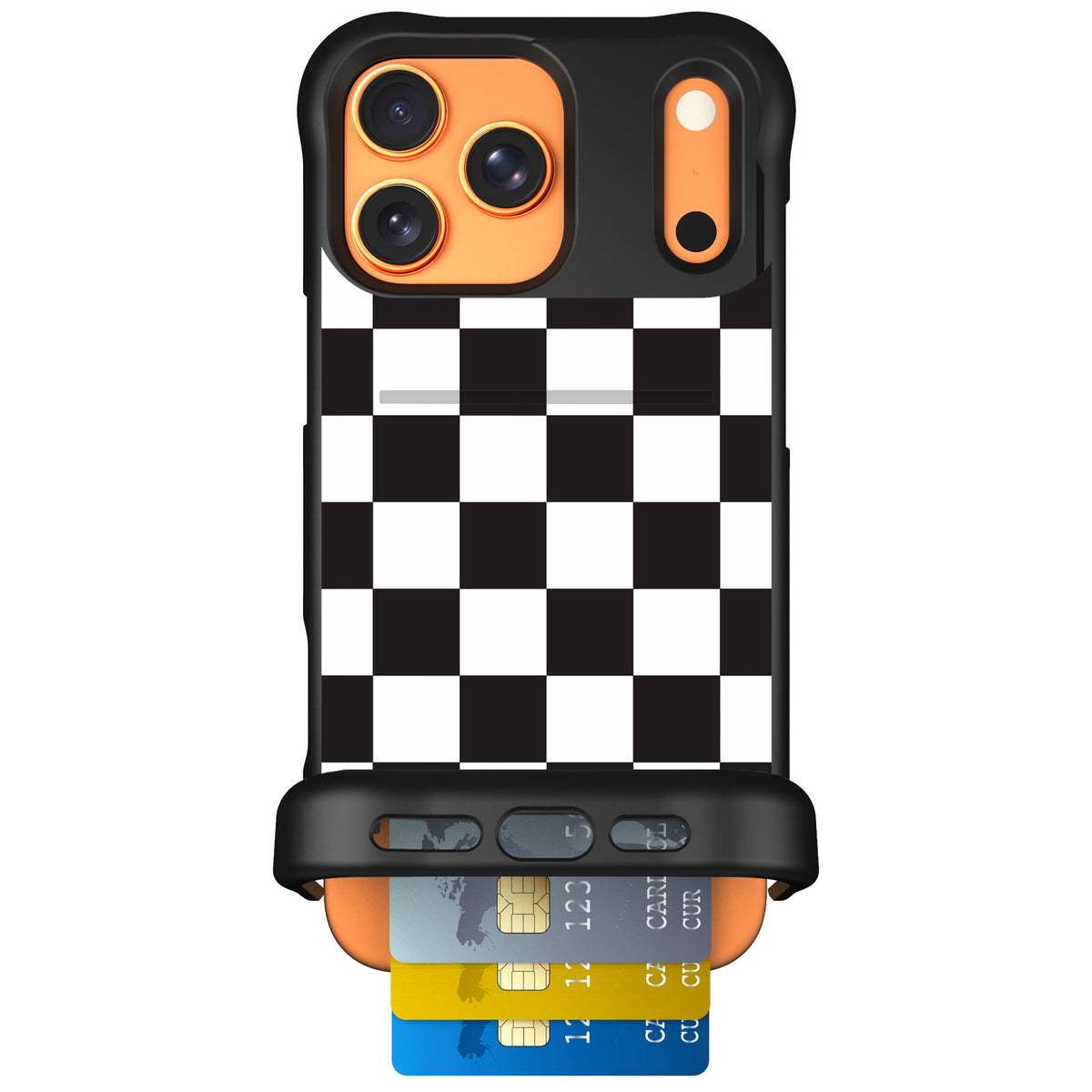 Scooch Wingmate Checkered for iPhone 17 Pro Max — Case