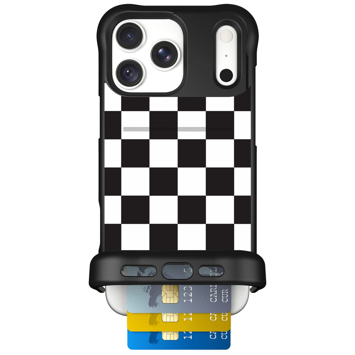 Scooch Wingmate Checkered for iPhone 18 Pro Max — Case